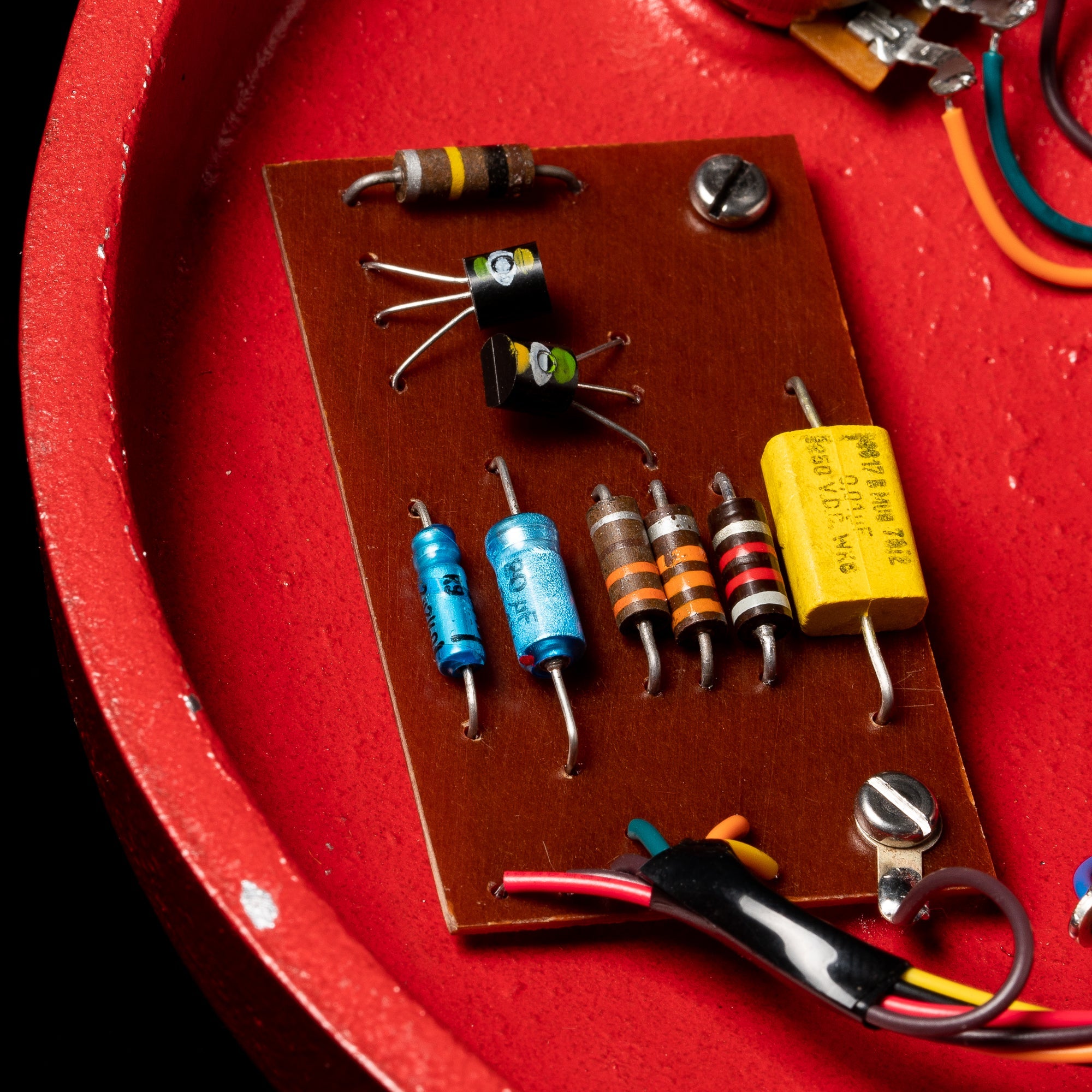 ギター ORGA FACE Silicon BC183L ORGA FACE Silicon BC183L / Aged Red / White text | Organic Sounds